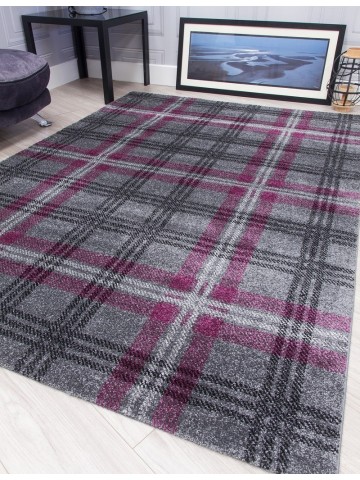 Glendale Grey/Purple Rug -...