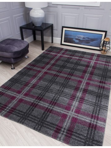 Glendale Grey/Purple Rug -...