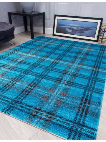 Glendale Teal/Grey Rug -...