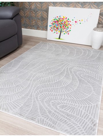 Elements Zahara Grey Rug -...