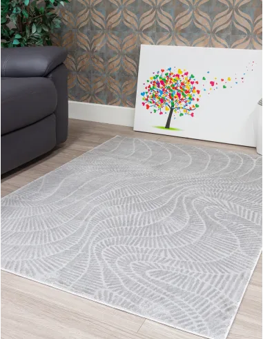 Elements Zahara Grey Rug - Various Sizes