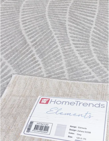 Elements Zahara Grey Rug - Various Sizes