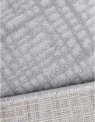 Elements Crisscross Grey Rug - Various Sizes