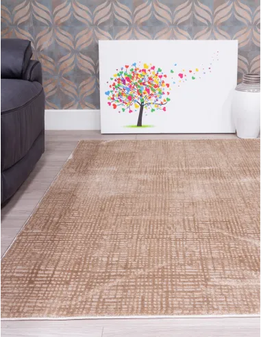 Elements Crisscross Beige Rug - Various Sizes