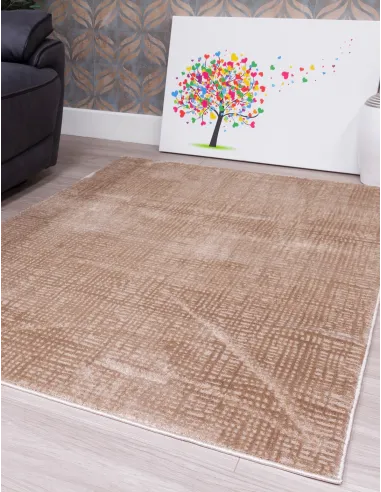 Elements Crisscross Beige Rug - Various Sizes