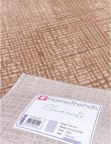 Elements Crisscross Beige Rug - Various Sizes