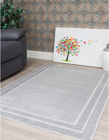 Elements Frontier Grey Rug - Various Sizes
