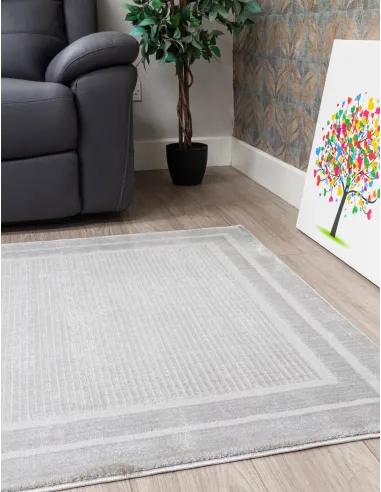 Elements Frontier Grey Rug - Various Sizes