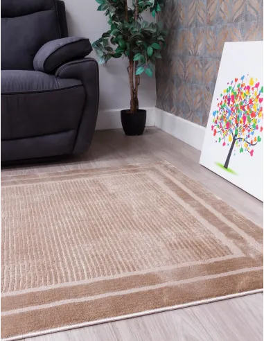 Elements Frontier Beige Rug - Various Sizes