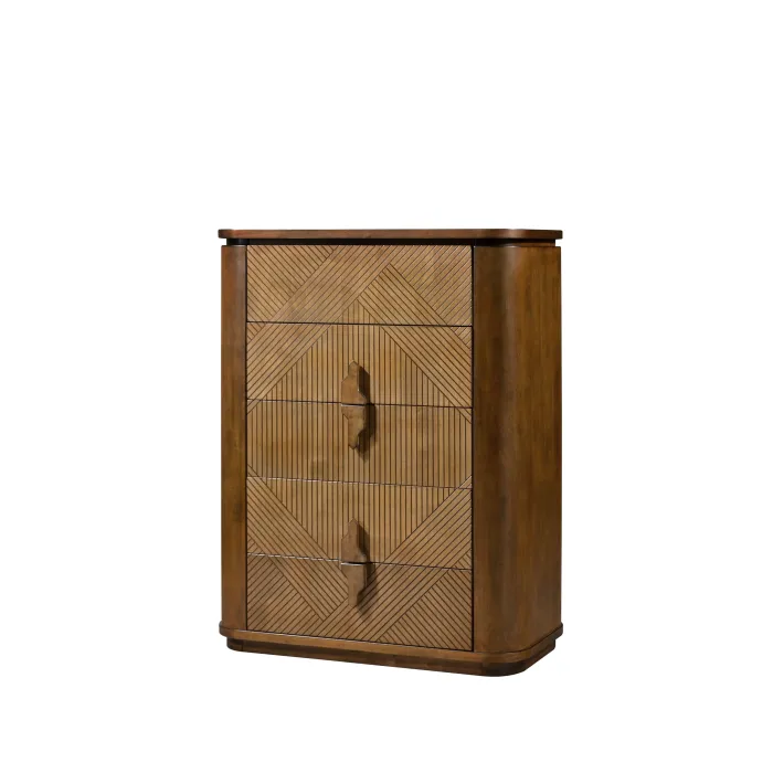 Phoenix 5 Drawer Chest - Two Tone
