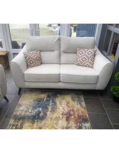 Miller 2 Seater Sofa - Natural Cove Fabric