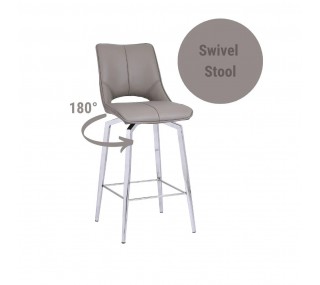 King Bar Stool - Taupe