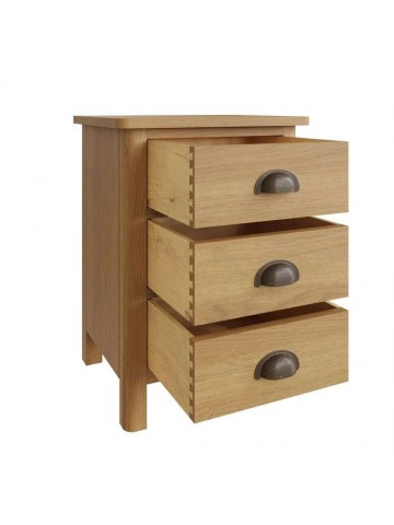 Lusso 3 Drawer Bedside...