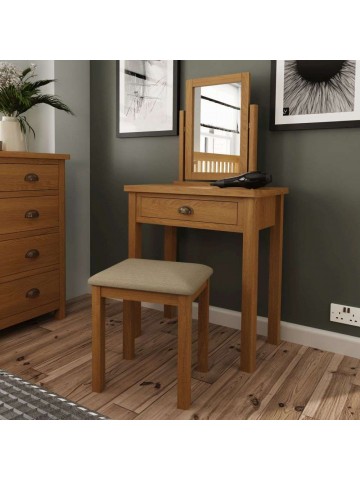 Lusso Dressing Table - Oak