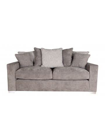 Chicago 3 Seater Pillow Back Sofa - Various Colours