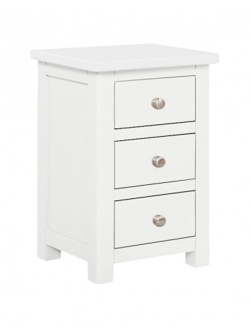 Whitney 3 Drawer Chest - White