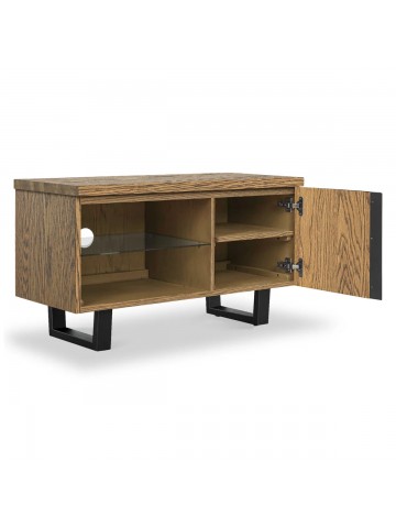 Isaac Small TV Unit - Oak