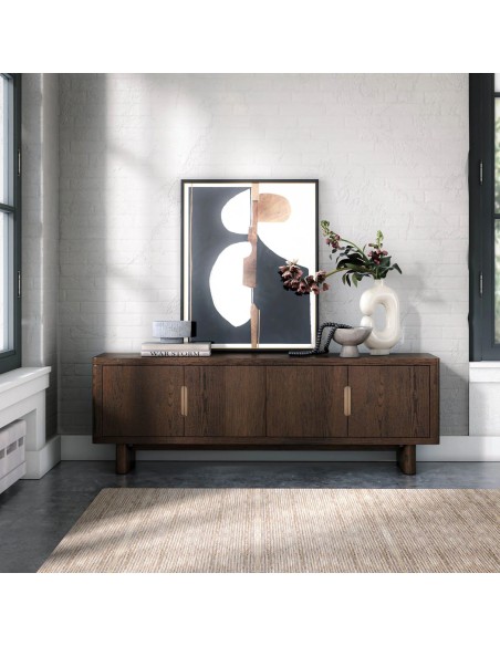 Haiden Media Unit - Dark Oak