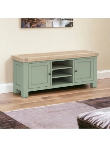 Salcombe 1400mm TV Unit - Sage