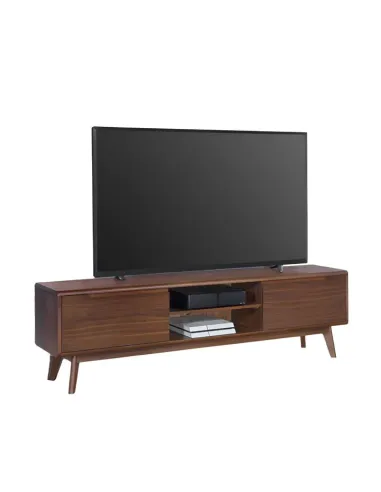 Carrington Triple TV/DVD Unit - Walnut