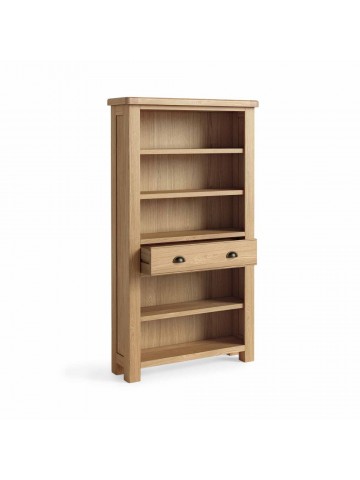 Gia Large Bookcase With Drawer