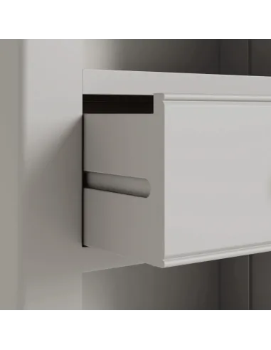 Marbury Large Bookcase - Light Grey