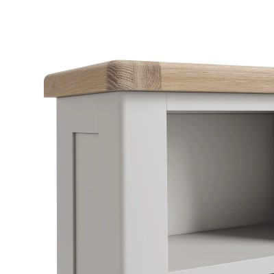 Marbury Large Bookcase - Light Grey