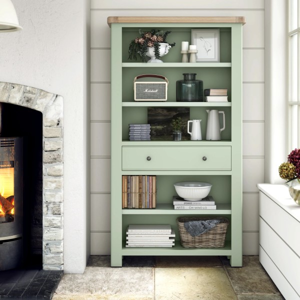 Marbury Large Bookcase - Sage