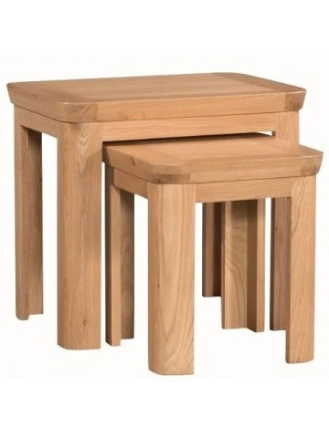 Treviso Nest of 2 Tables - Oak