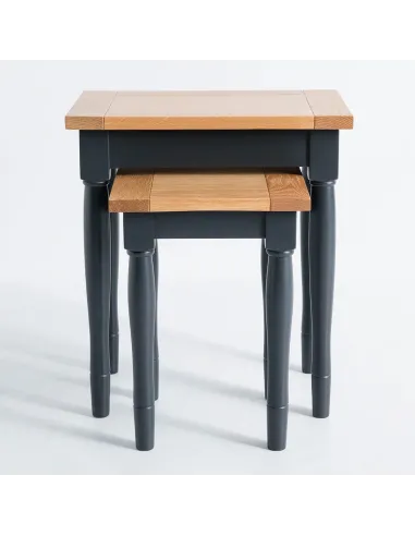 Columbia Nest of Tables - Charcoal