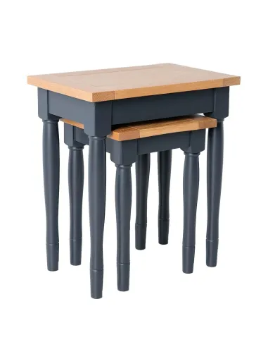 Columbia Nest of Tables - Charcoal