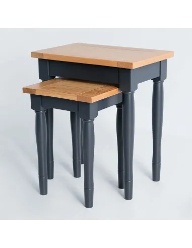 Columbia Nest of Tables - Charcoal