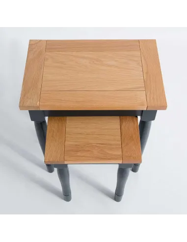 Columbia Nest of Tables - Charcoal