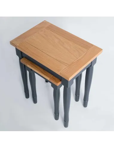 Columbia Nest of Tables - Charcoal