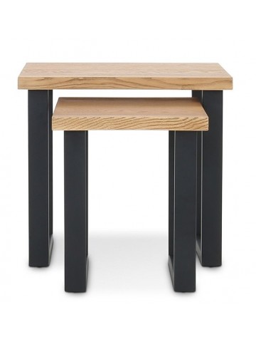 Isaac Nest of Tables - Oak