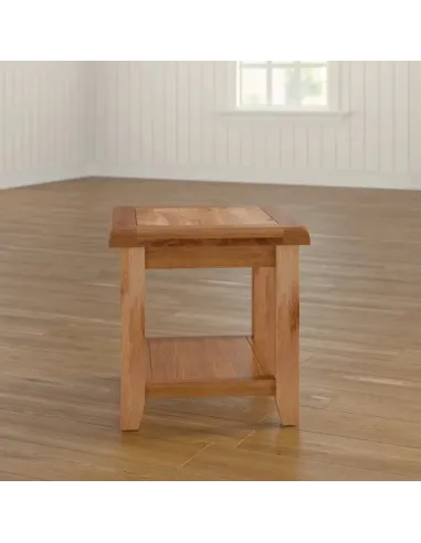 Lancaster Lamp Table - Solid Oak