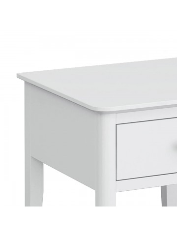 Ferndale Lamp Table - White