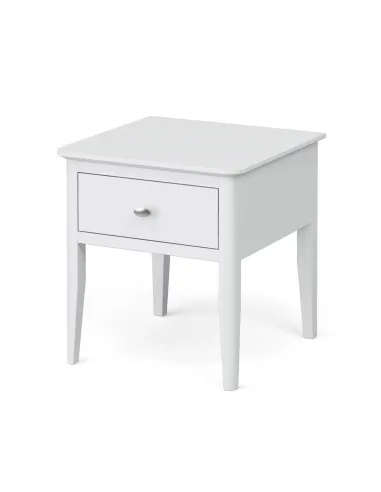 Ferndale Lamp Table - White