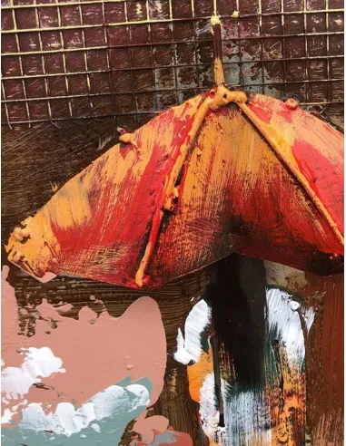 3D Metal and Wood Wall Picture - FAM-0117 - 80X80 CM