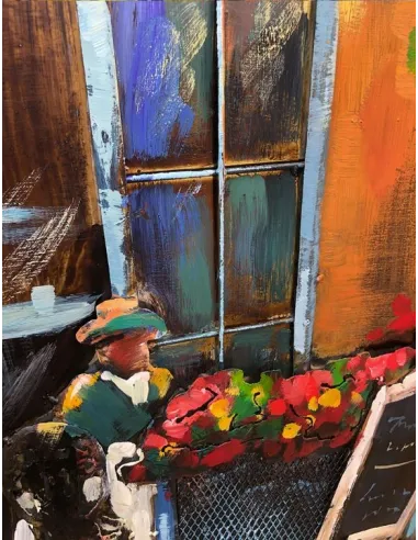 3D Metal and Wood Wall Décor L19T18 - 80X80 CM