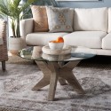 Canyon Coffee Table - Grey Oak