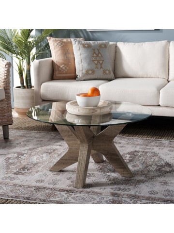 Canyon Coffee Table - Grey Oak