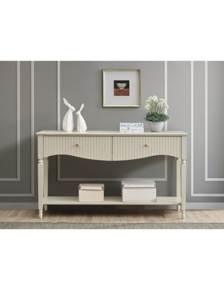 Ritz Large Console Table - Cream