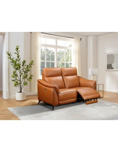 Porto 2 Seater Sofa - Light Brown