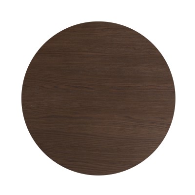 Haiden Round Side Table - Dark Oak