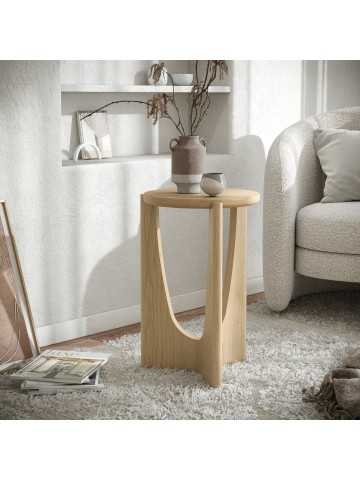 Cara Side Table - Light Oak