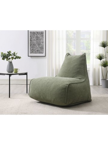 Pearl Lounger Bean Bag - Moss