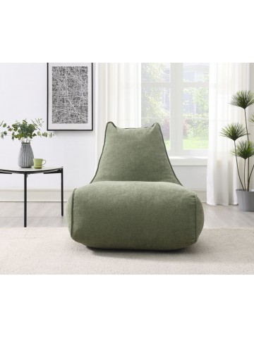 Pearl Lounger Bean Bag - Moss