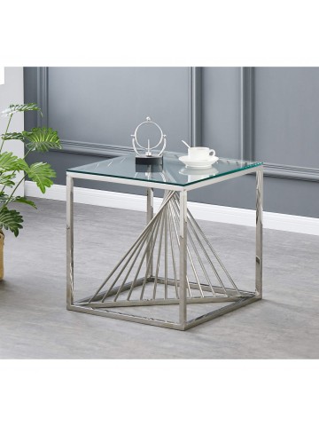 Calabria End Table - Glass...