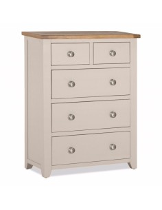 Siena 3+2 Drawer Chest - Silent Grey